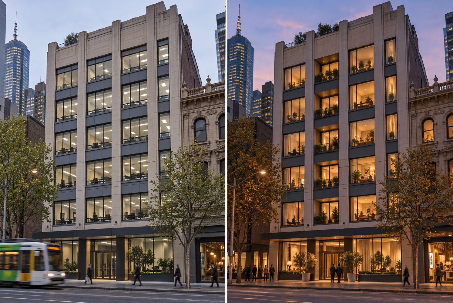 Accommodation rebuild, Melbourne CBD